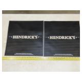 2 Hendricks Giin Bar Mats - NEW