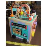 Busy City Wooden Activity Cube
