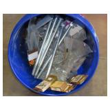 Bucket Lot of Misc Hardware