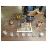 Table Lot of Glassware / Household