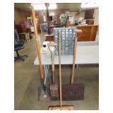 Lot of Yard Tools & Broom