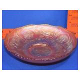 Fenton Dragon & Lotus Bowl - 8 1/2"