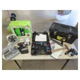 Table Lot of Tools
