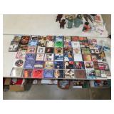 Lot of CDs, Cassettes & DVDs