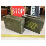 Two Ammo Cans