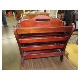 Wood Magazine Rack