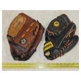 2 Baseball Gloves