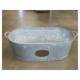 Galvanized Tub - 21"