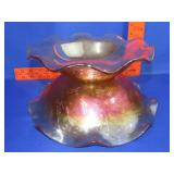 2 Marilgold Carnival Glass Bowls