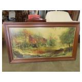 Old Red Mill Wall Art