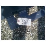 Unused 2025 Skid Steer Hydraulic Rotary Tiller At