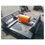 Unused 2025 Skid Steer Brush Cutter Attachment