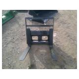 Unused 2025 Mini Skid Steer Pallet Fork