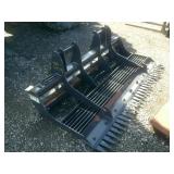 Unused 2025 Skid Steer Land Leveler Attachment