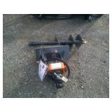 Unused 2025 Mini Skid Steer Auger Drive & Bit Atts