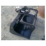 Unused 2025 MIni Skid Steer Stump Grapple
