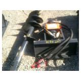 Unused 2025 Mini Skid Steer Auger Drive & Bit