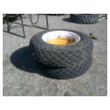 2 13.6r28 TIres and Rims Off Ford