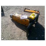 Unused 2025 Skid Steer Concrete Breaker Attachmen