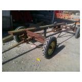 Homemade Header Cart