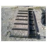 Pallet fork with 7 teeth