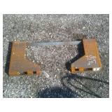 Open Faced Skid Steer Plate