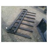 Pallet fork with 7 teeth