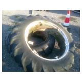 15.5 r38 Tires and Power Adjust Rims