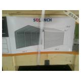 2025 SDLaunch SDLC1220 12ft x 20ft Carport