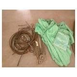 Cable, 6 Turn Buckles, Welding Coats