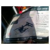 Unused 2025 Skid Steer Auger Drive & Bit Attachme