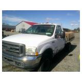 2003 FORD f350 Flat BED TRUCK