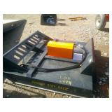 Unused 2025 Skid Steer Brush Cutter Attachment