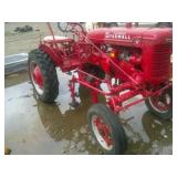 Farmall A W/ Cultivators