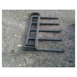 Pallet fork with 5 teeth