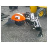 Unused 2025 Skid Steer Stump Grinder