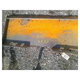 NEW SKID STEER PLATE