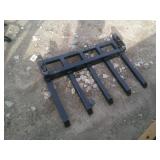 Pallet fork with 5 teeth