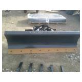 Unused 2025 Skid Steer 6 Way Dozer Blade