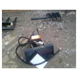 Unused 2025 Mini Skid Steer Auger Drive & Bit