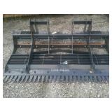 Unused 2025 Skid Steer Land Leveler Attachment