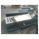 Unused 2025 Skid Steer Rock Rake Attachment