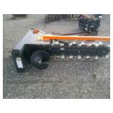 Unused 2025 Skid Steer Trencher Attachment