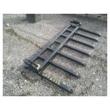 Pallet fork with 7 teeth