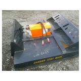 Unused 2025 Skid Steer Brush Cutter Attachment