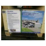 SD Lanch 20ï¿½x30ï¿½ All-Steel Carport w/ Enclosed Sid