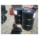 2 55 GALLON DRUMS