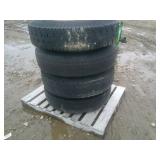 4- 10.00r20 Tires on 8 Bolts Rims