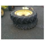 USED Set of 320/85r34 Tires and rims