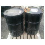 2- 55 Gallon Drums Of used oil